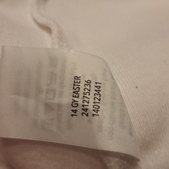 Gymboree girls white size 10 Easter top - Picture 4 of 4